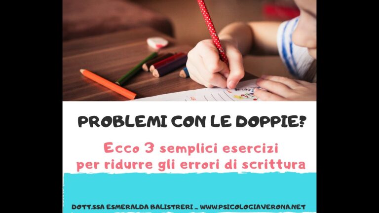 Dislessia: l’incubo delle doppie parole