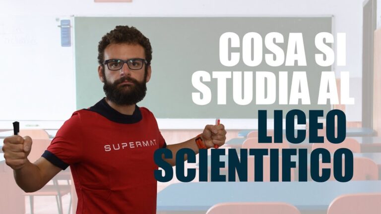 Da liceo scientifico a professione: il percorso verso il futuro