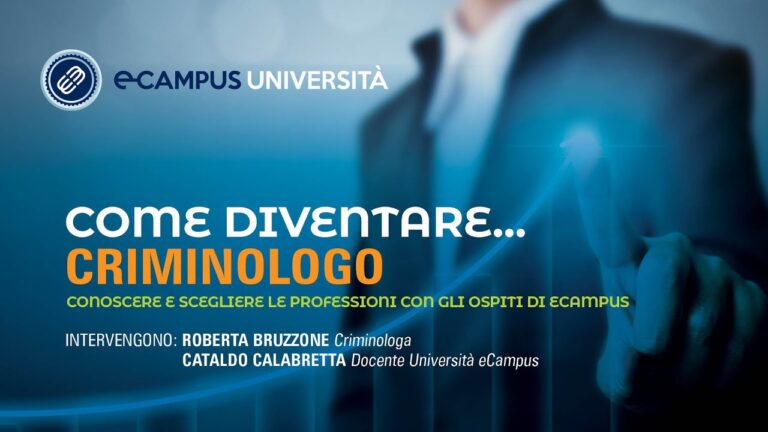 Scopri l’universo della criminologia su eCampus: corsi di laurea innovativi