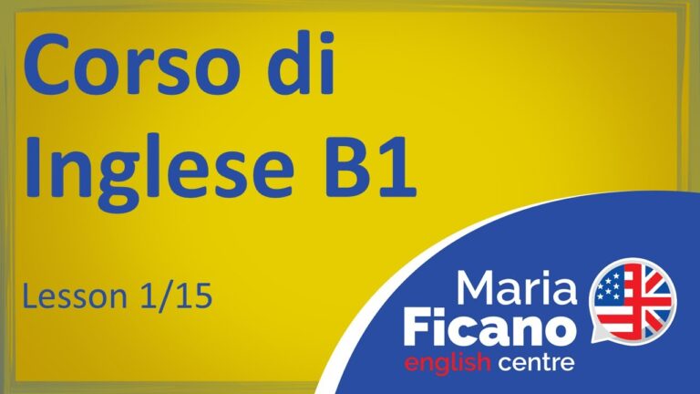 Scopri il Corso B1 di Inglese a un Prezzo Accessibile: Tutte le Informazioni sul Costo!