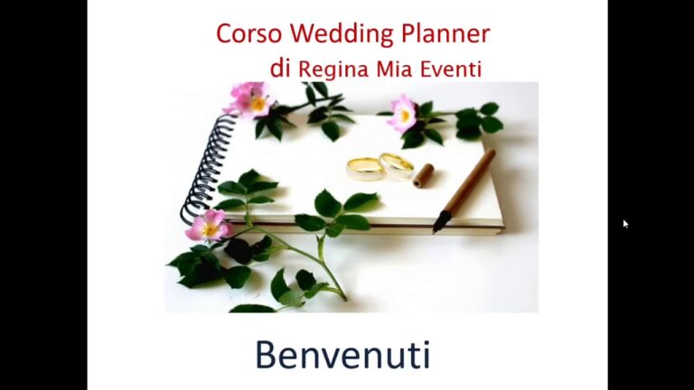 Diventa un Wedding Planner Professionista con il Corso Online Gratis!